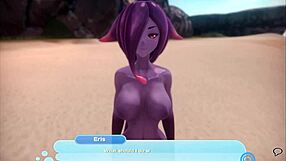 Hornet Girl Trapped by Lesbian Slime