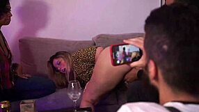 hey, check this blonde latina's big ass solo play