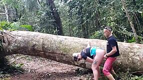 fabio lavatti's thick cock filled my mouth with cum in the forest