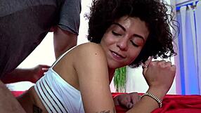 polly couldn't resist giving her ass