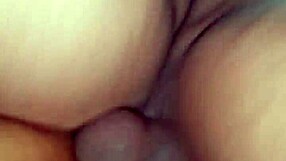 Creampie surprise bent over wife