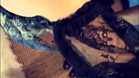 Naughty British Slut Takes Big Black Cock in London Home Video