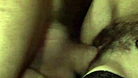 Brunette milf wife in stockings gets ass fingered and pussy fucked