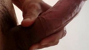 Intense Solo Masturbation With Shaved Cock And Cumshot