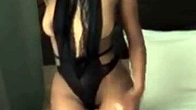 Ebony Sluts in Lingerie Tease with Panties and Thong While Twerking on Instagram