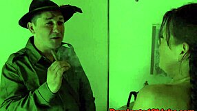 Small tits girl endures hardcore deepthroat and anal fucking in doggystyle position