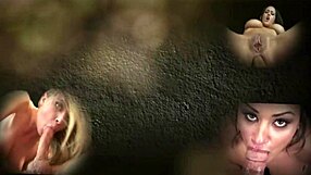 asian teen handjob honey stares for cock cum in threesome