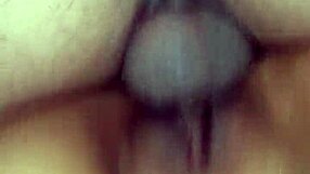 Creampie surprise bent over wife