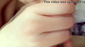 i get a really close view of huge cum