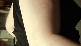 Amateur KINKY wedgie STRIPTEASE with clothes ripped