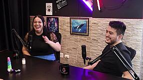 Renata Lima Surprised by Leandro Soares' Big Black Cock in Oral and Assfucking