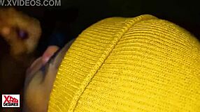 Naija girl swallows cum in blowjob