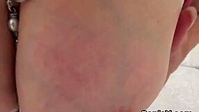 unfaithful british milf sonia flaunts her huge balloons in underwear 😍