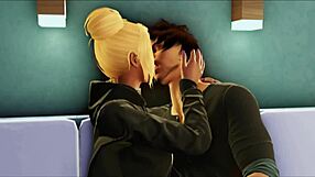 Wbp378 - Shelly Gets Cunilingus, Deepthroat, And Double Penetration In Homecoming.