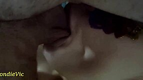 damn, that ball sucking and cum swallowing action