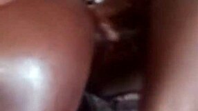 i'm collecting that hot cum from her pussy after a wild blowjob session, but i messed up the timing