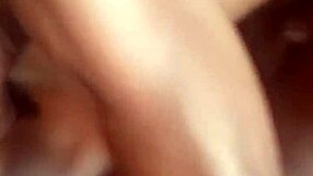 i'm collecting that hot cum from her pussy after a wild blowjob session, but i messed up the timing