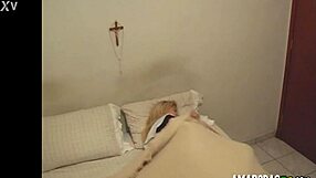 hidden camera catches nun masturbating