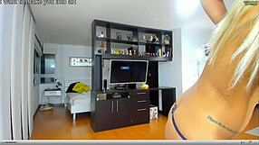 Estefania asks, 'Want my webcam anal solo?'