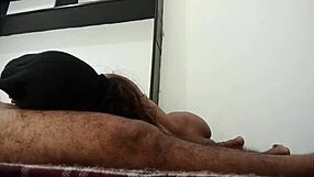 Hot Indian bhabhi fucks hard with her tight pussy and big tits