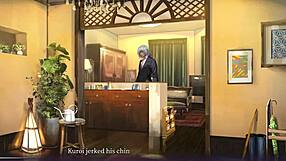 Taimanin Yukikaze 2 Part 24 features Rinko Way 07 in hentai style