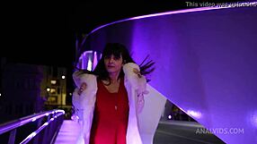 Новак дребна кърмачка милф Марина Лука къса чорапогащи за първи анал АТМ фейшъл лиже сперма