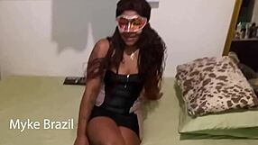 Hot married mulata gets her ass and pussy eaten at home then fucked hard in the hotel.