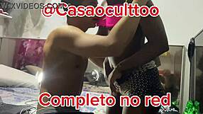 marido filma e limpa a esposa safada