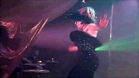 Shayla Laveaux's Passionate Striptease on Stage