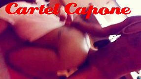 Cartel Capone dominates with big black cock in doggystyle.