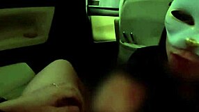 Two people engage in early morning car intimacy