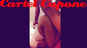 Cartel Capone dominates with big black cock in doggystyle.