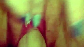 Amateur pov creampie session with petite milf