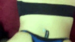 Feeling overwhelmed with ecstasy as he pounds me deep, overflowing my ass with cum in stockings