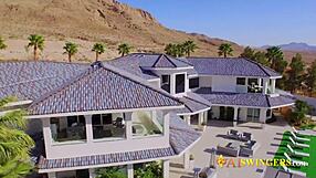 荡妇丈夫在派对上变成色魔与妻子