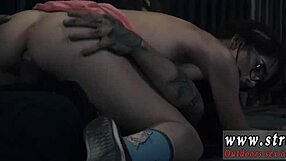 Tiny teen 18+ endures extreme butt plug bondage and fucking