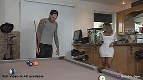 Beautiful TS Foxxy Hooks Up Guy With GF And Gets Bent Over Fucked!