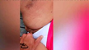 Did that MILF throat the cock outdoors?