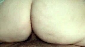 My girlfriend with the big ass enjoys our private time together