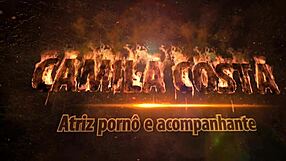 Blonde Latina MILF Takes Big Black Dick Gift