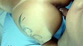 Latina beauty feels intense pleasure from hard fucking her pussy with cock