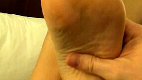 High Arch Foot Fetish Amateur Masturbation