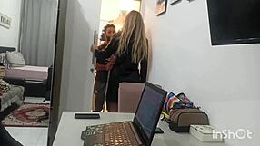 Man, I ended up banging the client who grabbed that blonde chick!