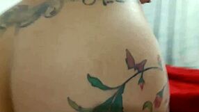 Dana barzagli masturbates with dildo