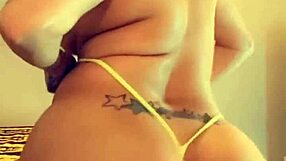 The sexy ass vida captivates in every scene, showcasing her curves and allure.