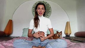 Roxy fox demonstrates the differences between foreskin and circumcised penis during sex tutorial.