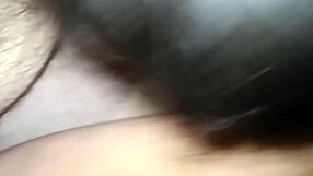 Bad girl pees wildly while sucking cock intensely.