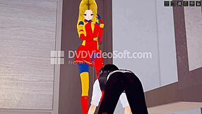 Hentai Heroes Licking Feet in Episode One