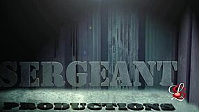 black cosplay babe in bondage takes rough blowbang from white cocks