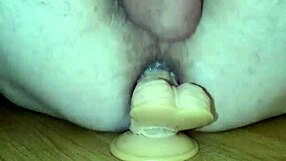 gay guy gets intense ass play action